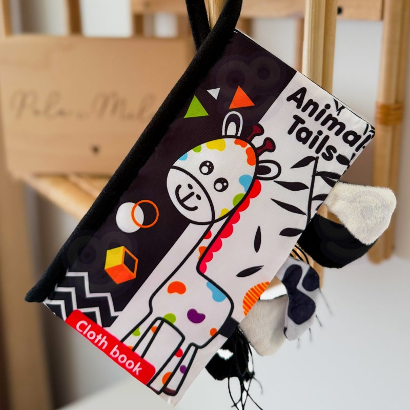 Książeczka Kontrastowa Sensoryczna Dla Niemowląt