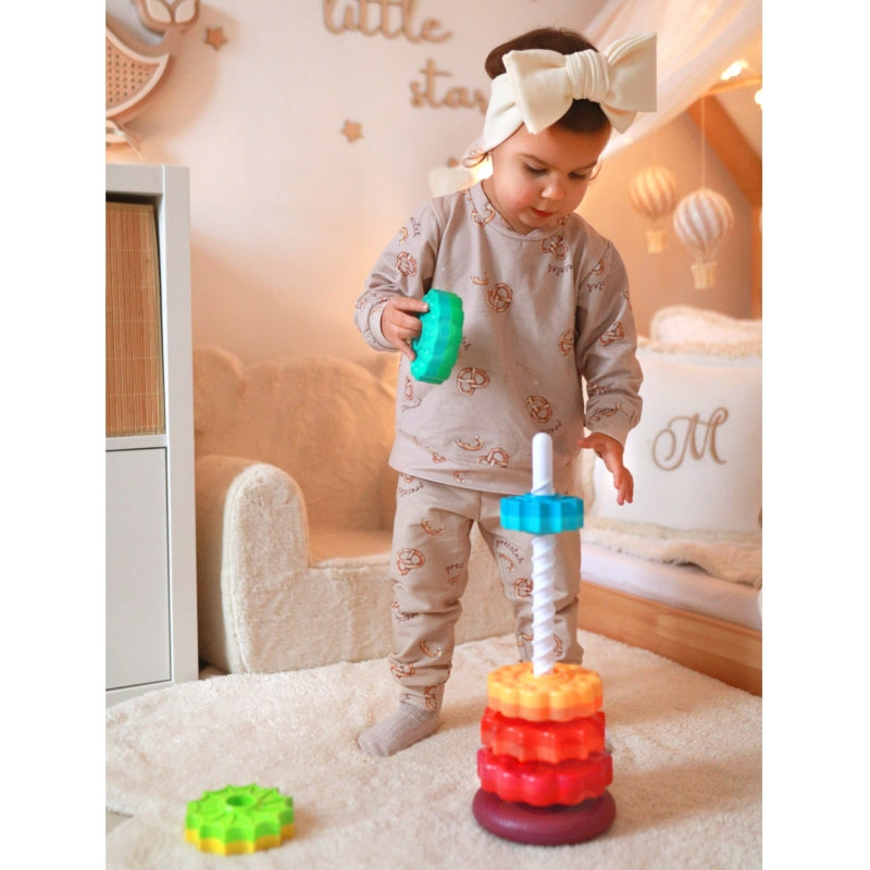 Edukacyjna Piramidka Zakręcona Wieża