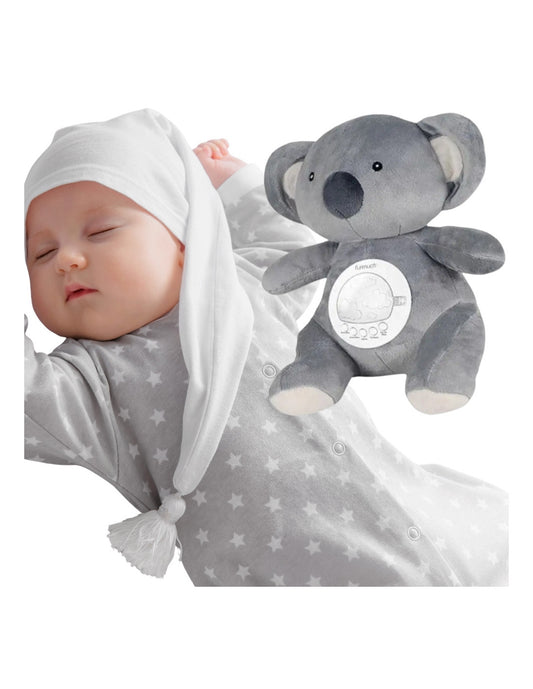 Przytulanka Miś Polarny z Projektorem Uspokajacz 15 Melodii