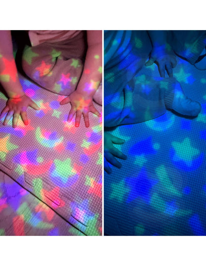 Przytulanka Miś Polarny z Projektorem Uspokajacz 15 Melodii