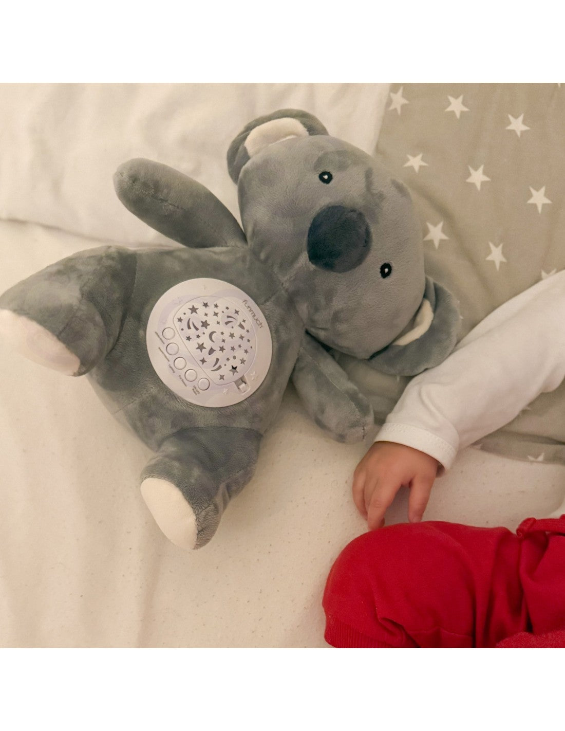 Przytulanka Miś Polarny z Projektorem Uspokajacz 15 Melodii