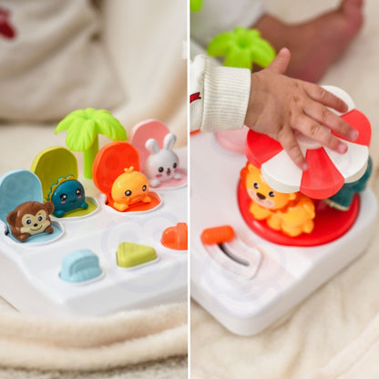 Wyskakujące Zwierzątka Pop Up Karuzela Zabawka Interaktywna