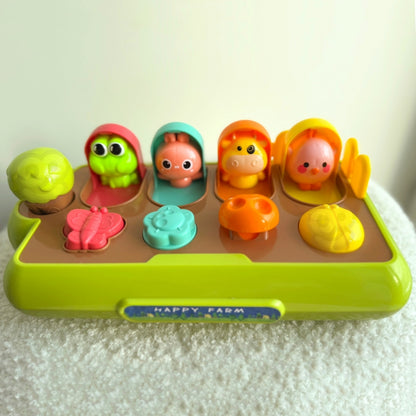 Zabawka Edukacyjna Wyskakujące Zwierzątka Szczęśliwa Farma POP-UP
