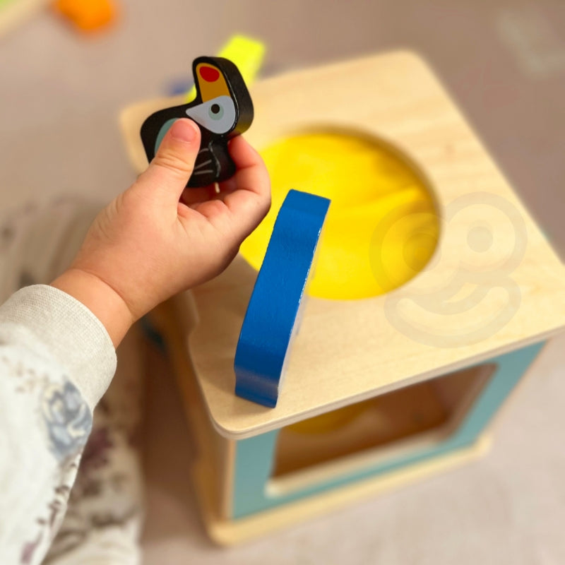 Box Pudełko XXL Montessori Edukacyjne 7w1 Sensoryczne 31-36 Mies. FSC