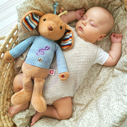 Interaktywny Króliczek Przytulanka z Dźwiękiem i Światłem